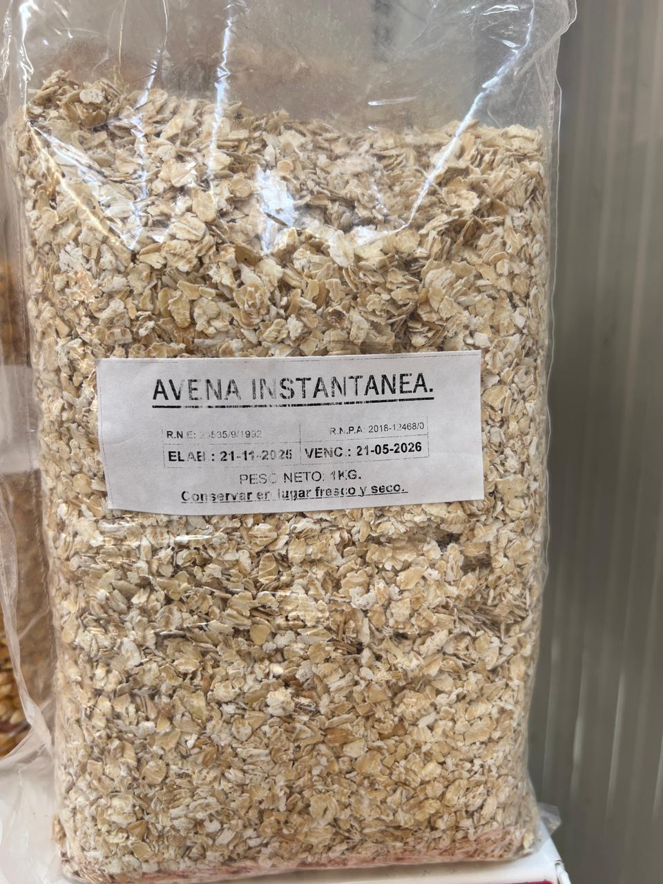 Avena instantanea - Distribuidora